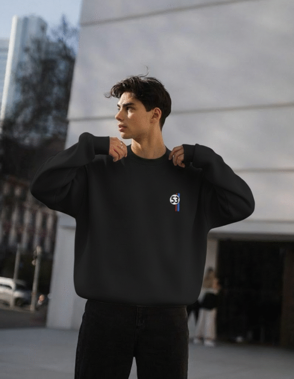 Club 53 Classic Oversized Sweatshirt Black Series