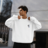 Club 53 Classic Oversized Sweatshirt White Series