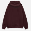 ISPIRA Maroon Unisex Oversized Hoodie – Classic Edit