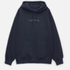 ISPIRA Dark Blue Unisex Oversized Hoodie – Navy Edit
