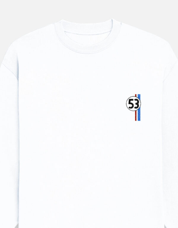 Club 53 Classic Oversized Sweatshirt White Series