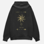 Mystic Sun & Moon Oversized Unisex Hoodie