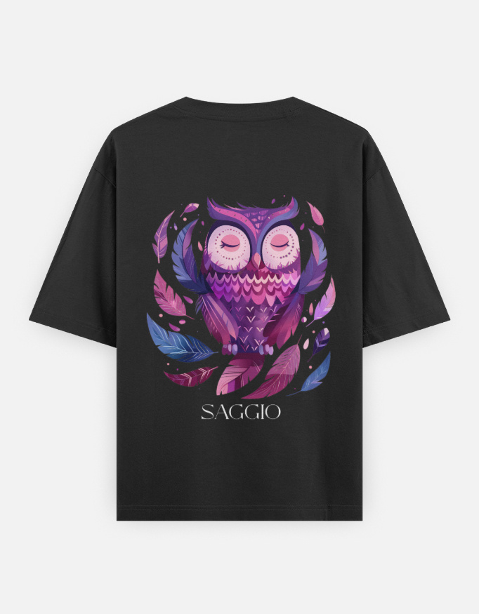 Owl Oversized Classic T-Shirt
